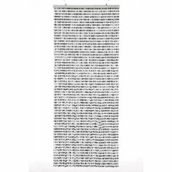 Kralengordijn Charlotte 90x220cm Zwart (79 Strengen) -Gordijn Promotie Winkel 1946728269 1