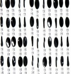 Bestsellers 17 Kralengordijn Charlotte 100x240cm Zwart (88 Strengen)