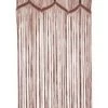 Deurgordijn Macrame Bruin 90x200cm -Gordijn Promotie Winkel 1950442677 1