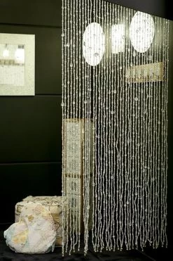 Glaskralengordijn Oosters (transparante Glaskralen) -Gordijn Promotie Winkel 1951374186 2