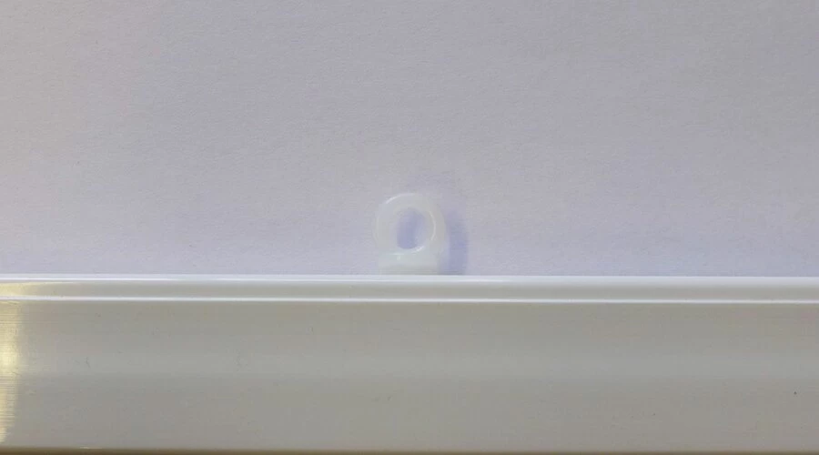 Kralengordijn Zwart/wit/oranje 90x200cm 5 Kralengordijn Zwart/wit/oranje 90x200cm - Afbeelding 3