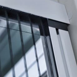 Plisséhordeur DUO Voor Schuifpui Of Openslaande Tuindeuren (Op Maat) -Gordijn Promotie Winkel 1972827717