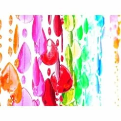 Kralengordijn Druppel Regenboog 90x200cm -Gordijn Promotie Winkel 1973071752 1