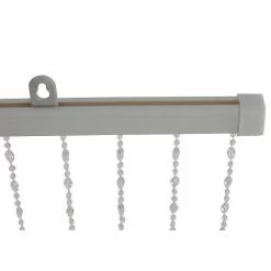 Kralengordijn Druppel Transparant 90x200cm 8 Kralengordijn Druppel Transparant 90x200cm -Gordijn Promotie Winkel 1974173016 2