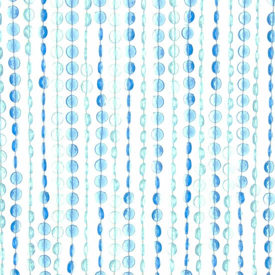 Kralengordijn Diamonds Blauw 90x200cm (136 Strengen) 3 Kralengordijn Diamonds Blauw 90x200cm (136 Strengen)