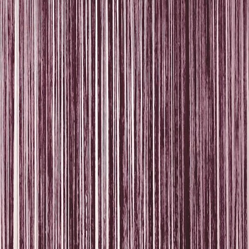 Draadjesgordijn Aubergine 90x200cm
