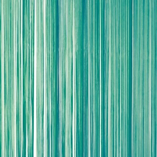 Draadjesgordijn Zeegroen 90x200cm 3 Draadjesgordijn Zeegroen 90x200cm