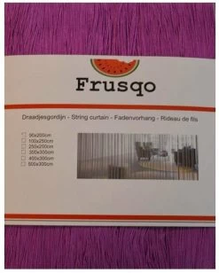 Draadjesgordijn Violet 100x250cm -Gordijn Promotie Winkel 1976710356