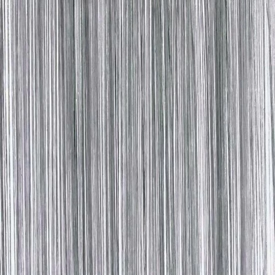 Draadjesgordijn Antraciet Grijs 100x250cm 3 Draadjesgordijn Antraciet Grijs 100x250cm