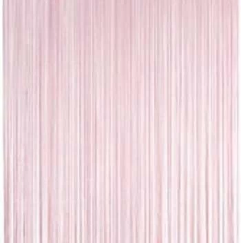 Draadjesgordijn Lichtroze 100x250cm 3 Draadjesgordijn Lichtroze 100x250cm