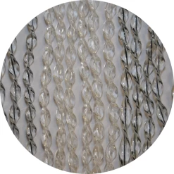 Fabrieksverkoop: Vliegengordijn Twist Noir 100x220cm