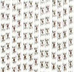 Vliegengordijn Luxe Lucca Bruin 92x210cm