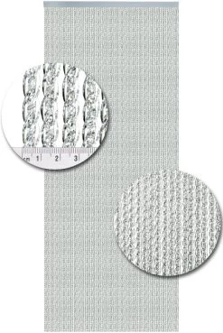 Vliegengordijn Luxe Venetië Transparant 92x210cm -Gordijn Promotie Winkel 1979361681