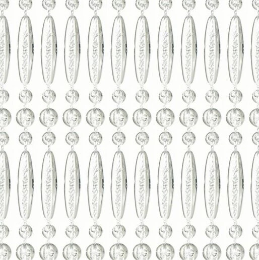 Vliegengordijn Kralen Op Maat: Recht Transparant 3 Vliegengordijn Kralen Op Maat: Recht Transparant