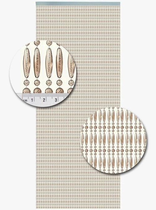 Vliegengordijn Kralen Op Maat: Recht Champagne 4 Vliegengordijn Kralen Op Maat: Recht Champagne - Afbeelding 2