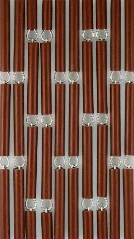 Vliegengordijn Op Maat: Hulzen Verspringen Bruin (bouwpakket) 4 Vliegengordijn Op Maat: Hulzen Verspringen Bruin (bouwpakket) - Afbeelding 2