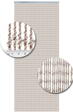 Vliegengordijn Op Maat: Pisa Transparant/wit/rood 5 Vliegengordijn Op Maat: Pisa Transparant/wit/rood -Gordijn Promotie Winkel 1979361972