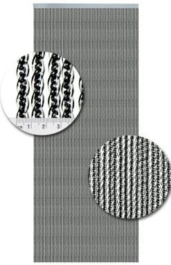 Vliegengordijn Op Maat: Luxe Venetië Zwart -Gordijn Promotie Winkel 1979362008