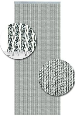 Vliegengordijn Op Maat: Luxe Venetië Zilver -Gordijn Promotie Winkel 1979362014