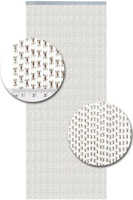 Vliegengordijn Op Maat: Luxe Lucca Bruin 4 Vliegengordijn Op Maat: Luxe Lucca Bruin - Afbeelding 2