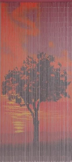 Vliegengordijn Bamboe Zonsopkomst 90x200cm 5 Vliegengordijn Bamboe Zonsopkomst 90x200cm -Gordijn Promotie Winkel 1979362038