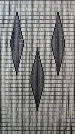 Vliegengordijn Op Maat: 3 Ruiten Verspringend (bouwpakket)