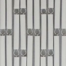 Vliegengordijn Op Maat: Hulzen Verspringen Wit (bouwpakket) 3 Vliegengordijn Op Maat: Hulzen Verspringen Wit (bouwpakket)