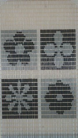 Vliegengordijn Op Maat: 4 Vlakken Met Bloemen (bouwpakket) 3 Vliegengordijn Op Maat: 4 Vlakken Met Bloemen (bouwpakket)