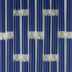 Vliegengordijn Op Maat: Hulzen Verspringen Donkerblauw (bouwpakket)