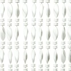 Vliegengordijn Kralen Op Maat: Chios Wit