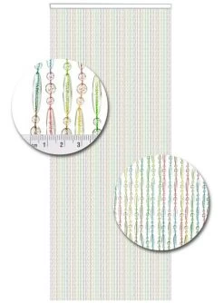 Vliegengordijn Kralen Op Maat: Verspringen Multi Kleuren -Gordijn Promotie Winkel 1979362428 1