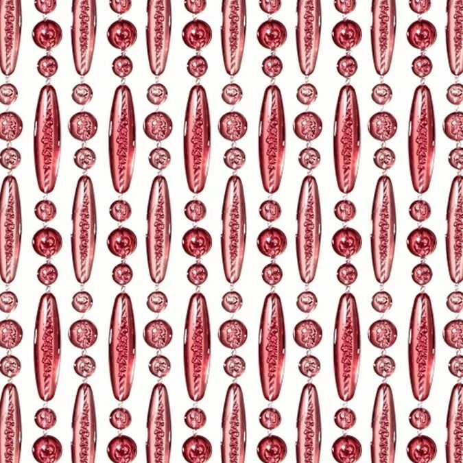 Vliegengordijn Kralen Op Maat: Verspringen Roze Transparant 3 Vliegengordijn Kralen Op Maat: Verspringen Roze Transparant