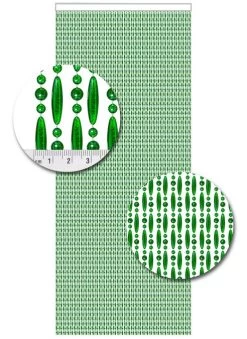 Vliegengordijn Kralen Op Maat: Verspringen Groen Transparant 5 Vliegengordijn Kralen Op Maat: Verspringen Groen Transparant -Gordijn Promotie Winkel 1979362485 1