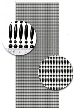 Vliegengordijn Kralen Op Maat: Recht Zwart -Gordijn Promotie Winkel 1979362545