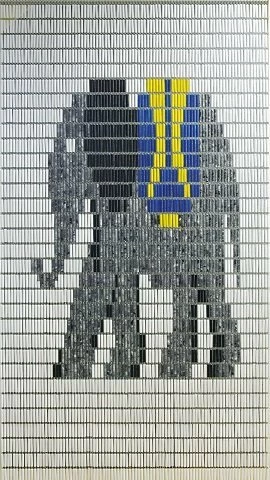 Vliegengordijn Op Maat: Olifant (bouwpakket) 3 Vliegengordijn Op Maat: Olifant (bouwpakket)