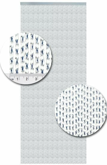 Vliegengordijn Op Maat: Luxe Lucca Blauw 4 Vliegengordijn Op Maat: Luxe Lucca Blauw - Afbeelding 2