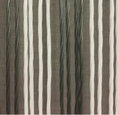 Vliegengordijn Victoria 100x240cm (wit-zilver) -Gordijn Promotie Winkel 1979363262