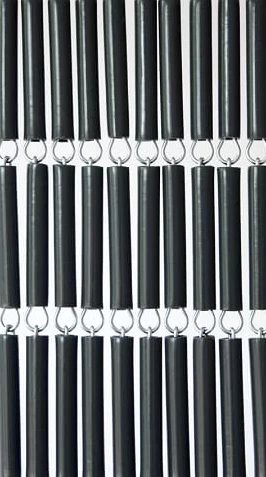 Vliegengordijn Hulzen Antraciet Recht 100x240cm 4 Vliegengordijn Hulzen Antraciet Recht 100x240cm - Afbeelding 2