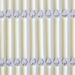 Vliegengordijn Hulzen Creme Recht 100x240cm