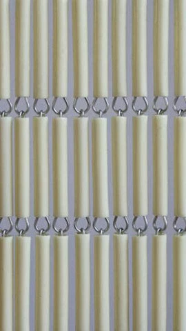 Vliegengordijn Hulzen Creme Recht 100x240cm 4 Vliegengordijn Hulzen Creme Recht 100x240cm - Afbeelding 2