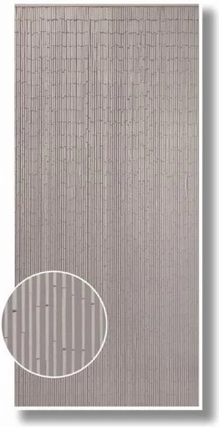 Bamboe Vliegengordijn Wit 90x200cm (90 Strengen) 7 Bamboe Vliegengordijn Wit 90x200cm (90 Strengen) -Gordijn Promotie Winkel 1979363880 1