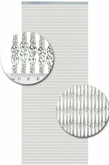 Vliegengordijn Pisa Transparant 92x210cm 4 Vliegengordijn Pisa Transparant 92x210cm - Afbeelding 2