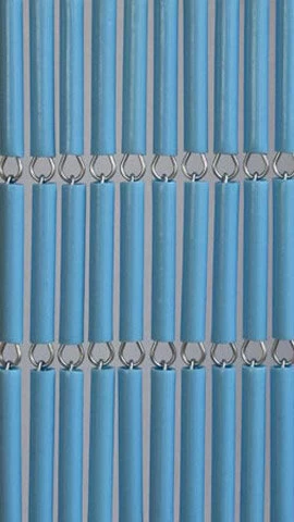 Vliegengordijn Op Maat: Hulzen Turquoise (kant En Klaar) 4 Vliegengordijn Op Maat: Hulzen Turquoise (kant En Klaar) - Afbeelding 2