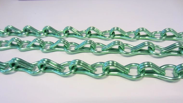 Vliegengordijn Kettingen Lime Glans 100x240cm 4 Vliegengordijn Kettingen Lime Glans 100x240cm - Afbeelding 2