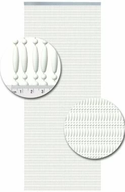 Vliegengordijn Kralen Recht Wit 90x210cm 5 Vliegengordijn Kralen Recht Wit 90x210cm -Gordijn Promotie Winkel 1979364900