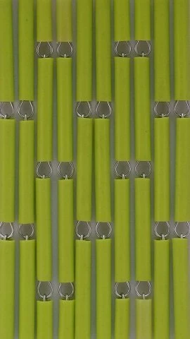 Vliegengordijn Op Maat: Hulzen Appelgroen Verspringen (kant En Klaar) 4 Vliegengordijn Op Maat: Hulzen Appelgroen Verspringen (kant En Klaar) - Afbeelding 2