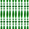 Vliegengordijn Kralen Recht Groen Transparant 90x210cm -Gordijn Promotie Winkel 1979365176 1