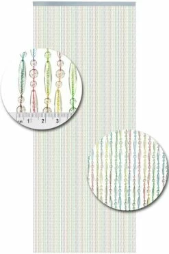 Vliegengordijn Kralen Multi Color 90x210cm 5 Vliegengordijn Kralen Multi Color 90x210cm -Gordijn Promotie Winkel 1979365191 1