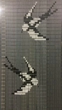 Vliegengordijn Op Maat: Zwaluwen Zilver (kant En Klaar)