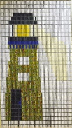 Vliegengordijn Op Maat: Vuurtoren (kant En Klaar)